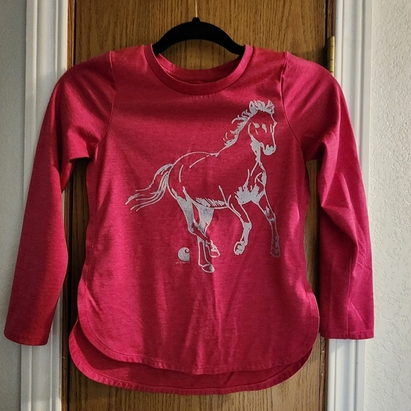 Carhartt Other - Used  carhartt horse polysport shirt sz 8 with minor flaws